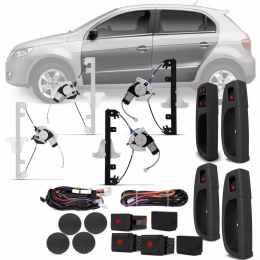 Vidro Eletrico Gol G5 Completo 4p Sensorizado Original.-Kit Glass