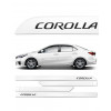 Friso Lateral Pintado Corolla Branco Perola - 1