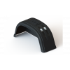Paralama Plastico Preto Fechado Para Reboque - Capo
