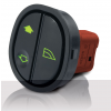 Botao Vidro Eletrico Ka Novo Simples-Dial - 1