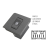 Botao Vidro Eletrico Uno Ambar Simples Ld  - 2