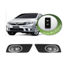 Farol Auxiliar Civic 12/13 C/ Mold. Cromada - Suns - 2