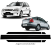 Friso Lateral Corsa Hatch/Sedan 2002/ 4 portas - 4