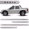 Friso Lateral Pintado Oroch Prata Etoile - 1